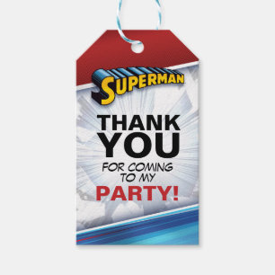 DC Comics Superman - Birthday Gift Tags