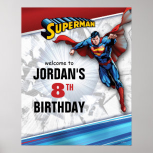DC Comics   Superman Birthday Welcome Sign