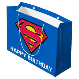 DC Comics   Superman   Classic Logo Large Gift Bag