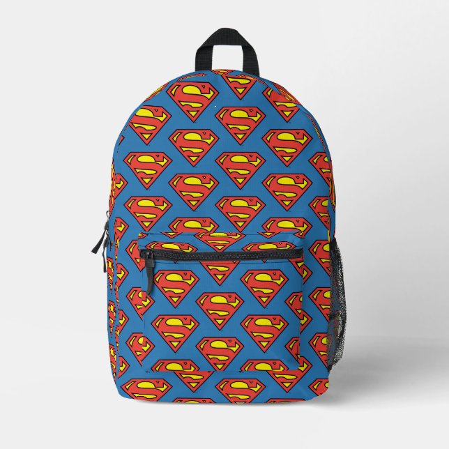 DC Comics | Superman | Classic Logo Printed Backpack (Front)