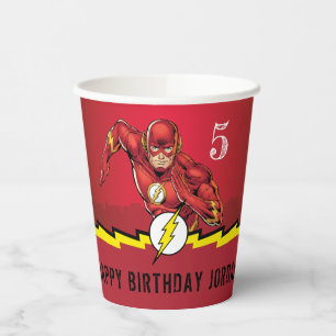 DC Comics   The Flash Birthday Paper Cups