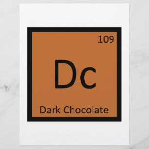 Dc - Dark Chocolate Chemistry Periodic Table