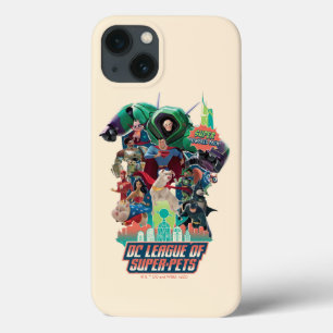 DC League of Super-Pets Battle for Metropolis iPhone 13 Case