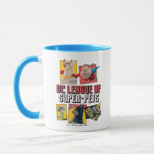 DC League of Super-Pets Character Panels Mug