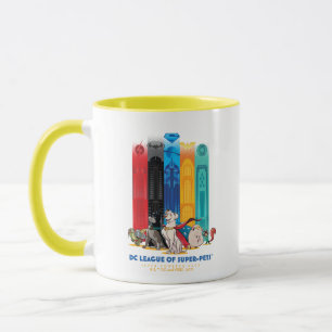DC League of Super-Pets Metropolis Towers Mug