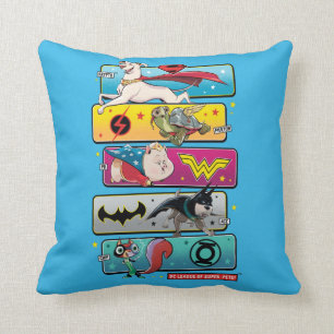 DC League of Super-Pets Panels Cushion
