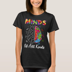 Dc Minds Of All Kinds Autism Awareness Neurodivers T-Shirt