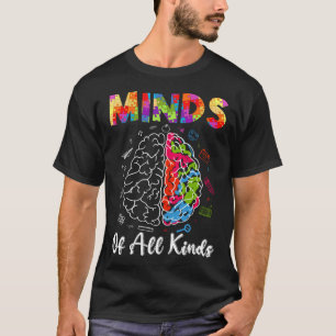 Dc Minds Of All Kinds Autism Awareness Neurodivers T-Shirt