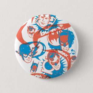 DC Originals - Logo Burst 6 Cm Round Badge