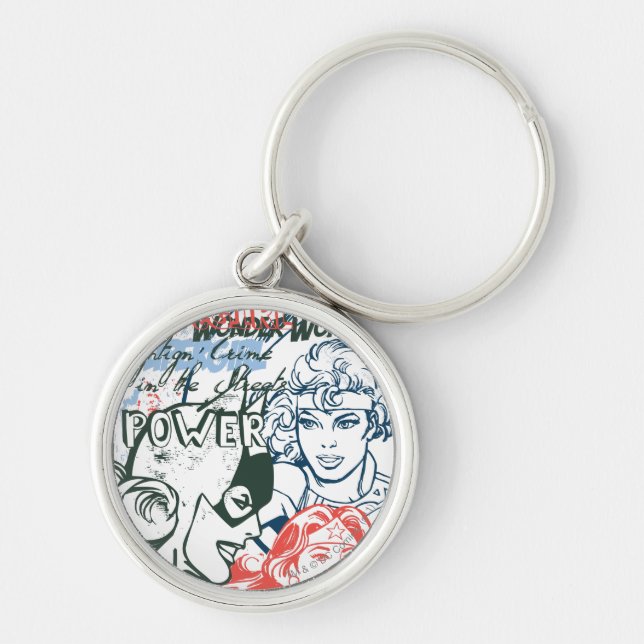 DC Originals - Spaced Out Key Ring (Front)