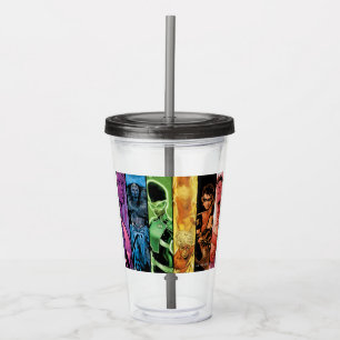 DC Pride Comic Cover 2022 Acrylic Tumbler