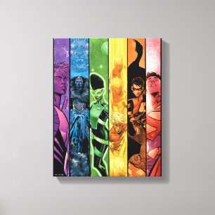 DC Pride Comic Cover 2022 Canvas Print