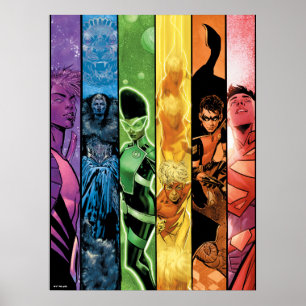 DC Pride Comic Cover 2022 Poster
