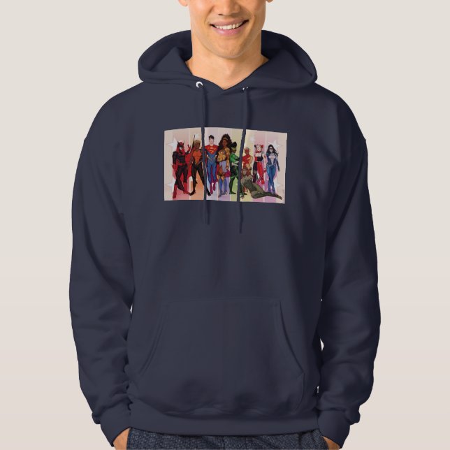 DC Pride Comic Cover 2022 Variant Hoodie (Front)