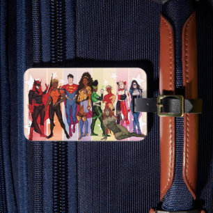 DC Pride Comic Cover 2022 Variant Luggage Tag
