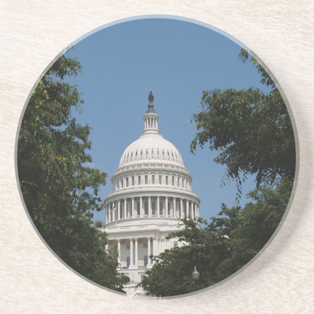 DC Series---USA Capitol Building Coaster (Front)