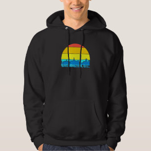 Dc Souvenir 70s 80s Retro Visit Washington Dc Skyl Hoodie