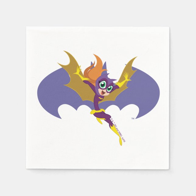 DC Super Hero Girls Batgirl Napkin (Front)