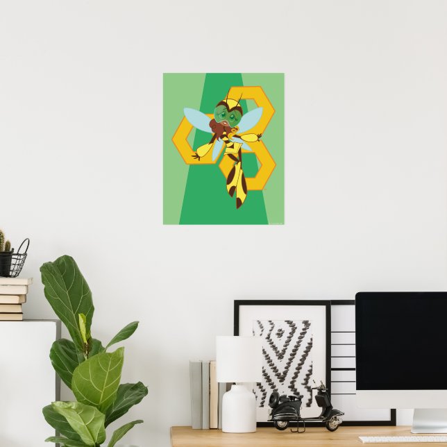 DC Super Hero Girls Bumble Bee Poster (Home Office)