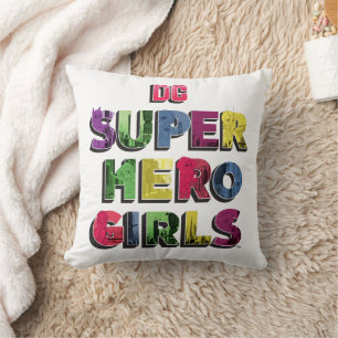 DC Super Hero Girls City Lettering Cushion
