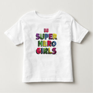 DC Super Hero Girls City Lettering Toddler T-Shirt