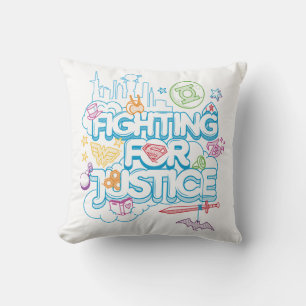 DC Super Hero Girls Fighting For Justice Cushion