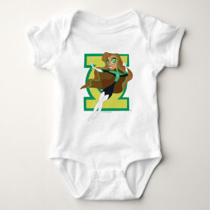 DC Super Hero Girls Green Lantern Baby Bodysuit