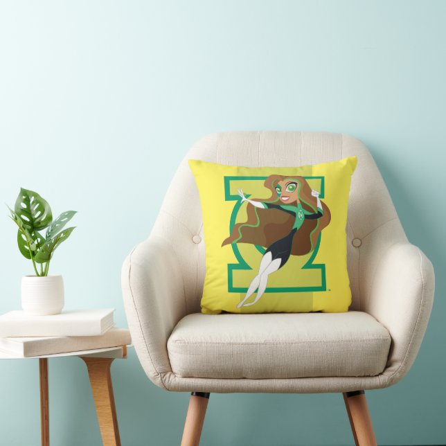 DC Super Hero Girls Green Lantern Cushion (Chair)