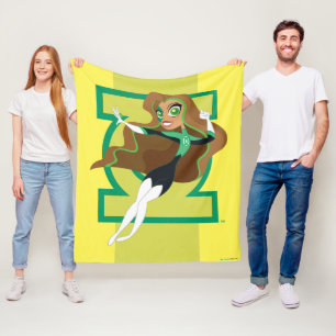 DC Super Hero Girls Green Lantern Fleece Blanket