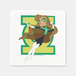 DC Super Hero Girls Green Lantern Napkin