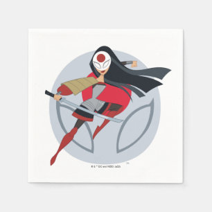 DC Super Hero Girls Katana Napkin