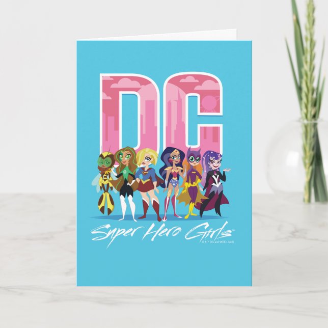 DC Super Hero Girls Lineup Card (Front)
