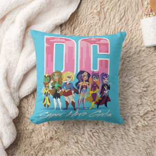 DC Super Hero Girls Lineup Cushion