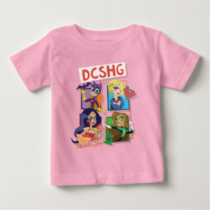 DC Super Hero Girls Quartet Baby T-Shirt