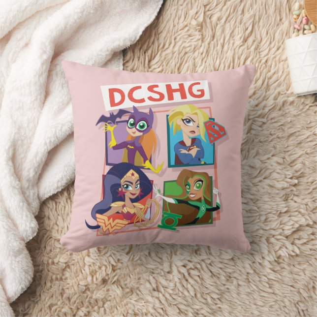 DC Super Hero Girls Quartet Cushion (Blanket)