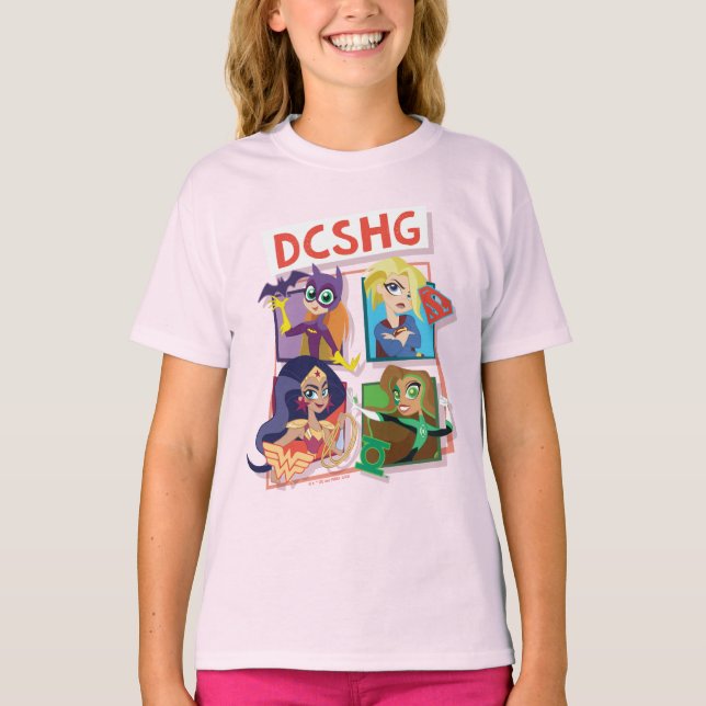 DC Super Hero Girls Quartet T-Shirt (Front)