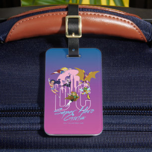 DC Super Hero Girls Skyline Luggage Tag