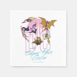 DC Super Hero Girls Skyline Napkin