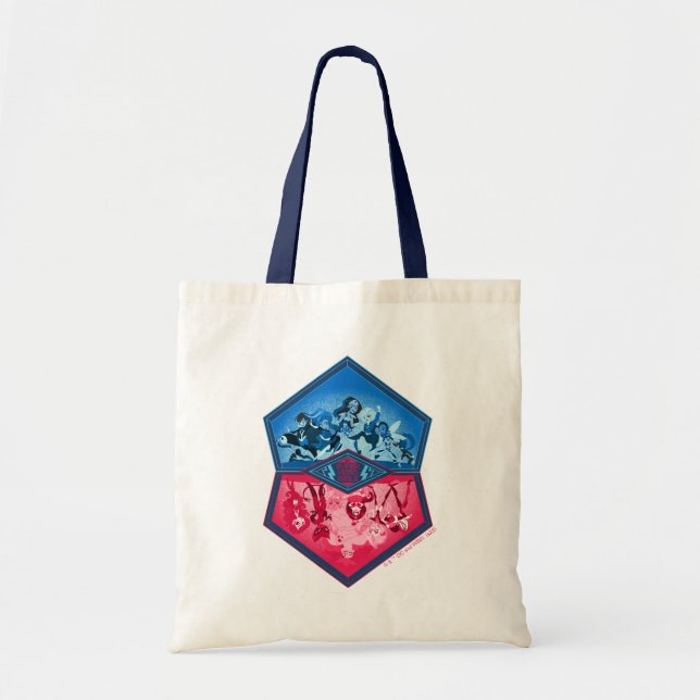 DC Super Hero Girls Teamwork Battle Tote Bag (Front)