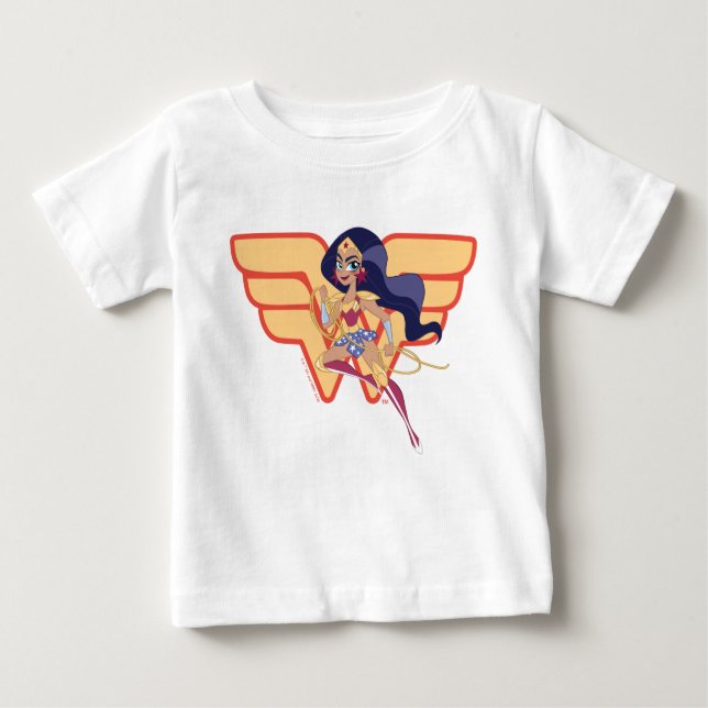 DC Super Hero Girls Wonder Woman Baby T-Shirt (Front)