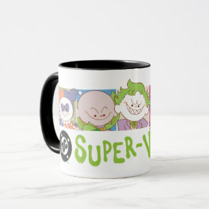 DC Super-Villains Cartoon Lineup Mug