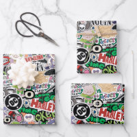 DC Super-Villains Cartoon Pattern
