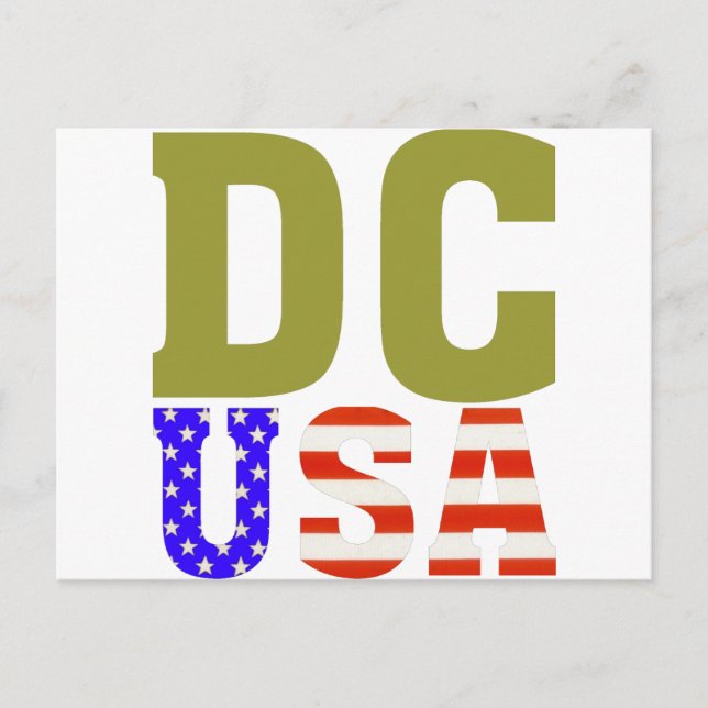 DC USA! POSTCARD (Front)