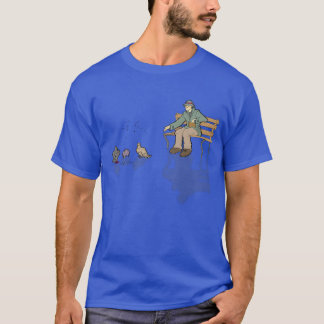 DCP feeding the pigeons 2 T-Shirt