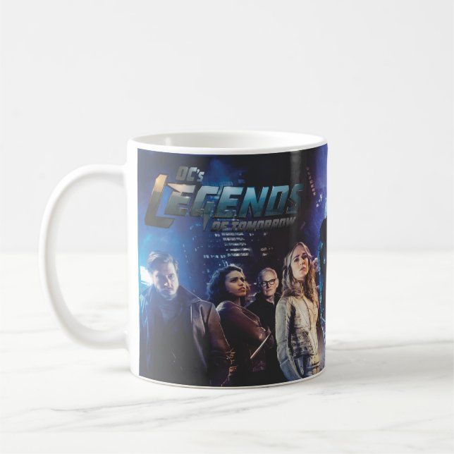 DC's Legends of Tomorrow: Time Travel Team Coffee Mug (Left)
