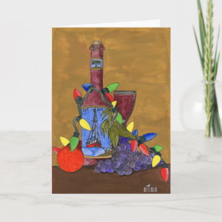 DD095 FRUIT COCKTAIL HOLIDAY CARD