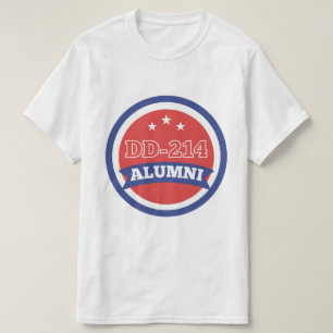 DD-214 Alumni Army Veteran Military Retirement T-Shirt
