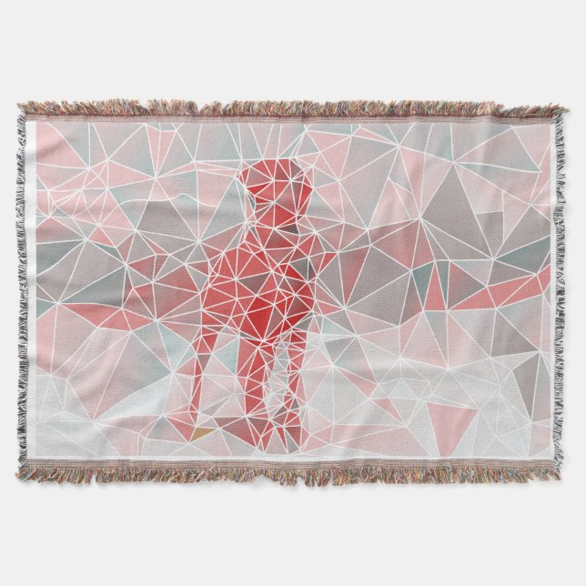 DD Great Dane Autumn Throw Blanket (Front)