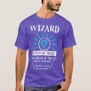 DD WIZARD Class Dungeons Dragons T-Shirt