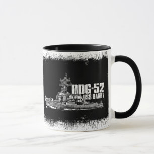 DDG-52 Barry 11 oz Ringer Mug